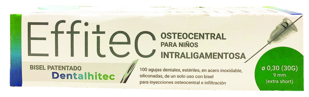 Aiguilles extra courte 0.30 (30G) x 9mm - boite de 100- EFFITEC Dentalhitec Aiguilles extra courte 0.30 (30G) x 9mm - boite de 100- EFFITEC Dentalhitec