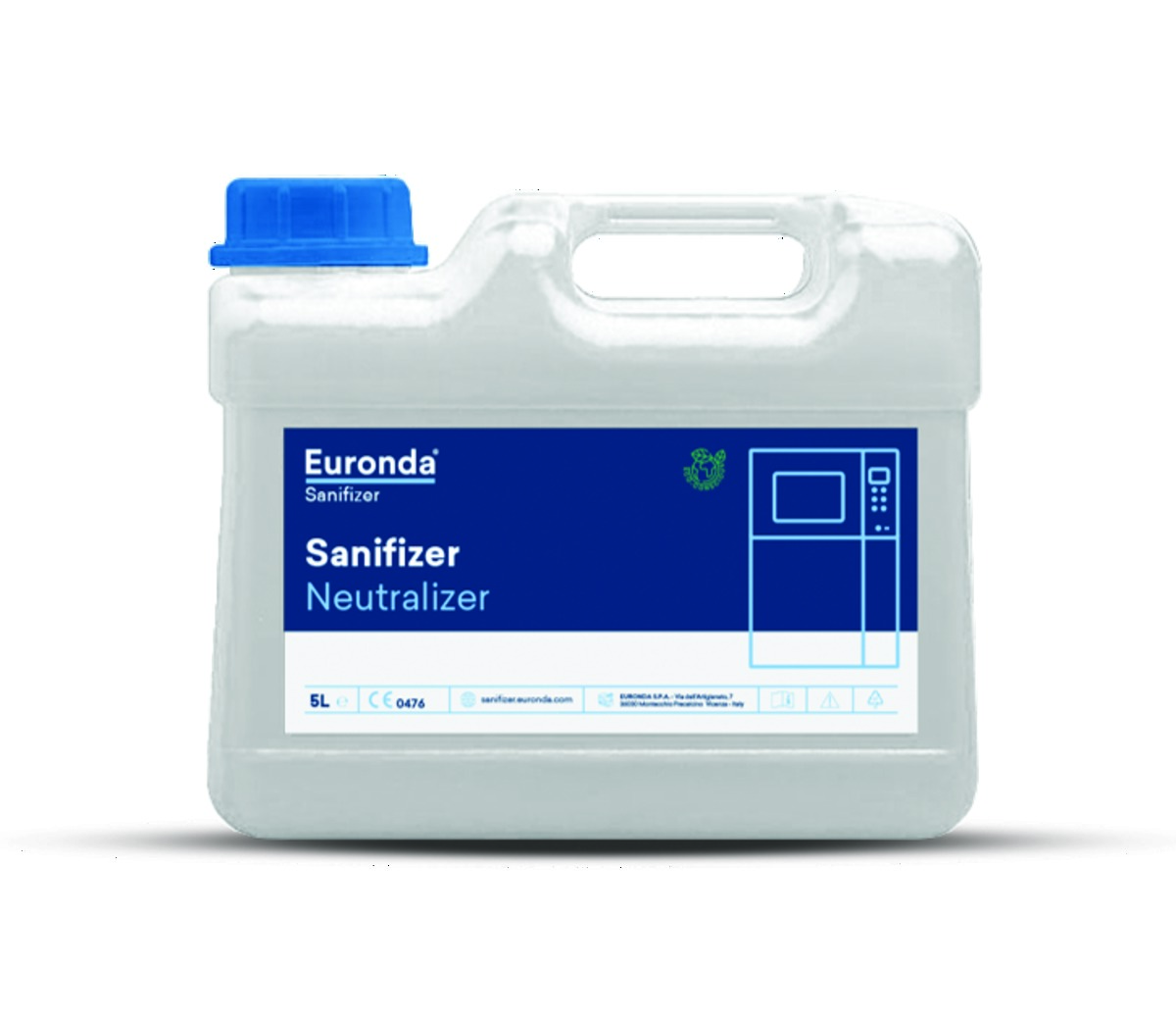 Sanifizer Neutralizer - Bidon de 5L - Euronda Sanifizer Neutralizer - Bidon de 5L - Euronda