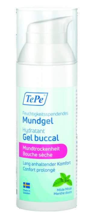 Gel buccal hydratant - Pour bouche sèche - Menthe douce - TEPE Pure Gel buccal hydratant - Pour bouche sèche - Menthe douce - TEPE Pure