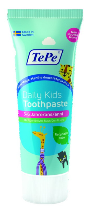 Dentifrice quotidien - Pour Enfants - 75mL - TEPE Daily Kids Dentifrice quotidien - Pour Enfants - 75mL - TEPE Daily Kids