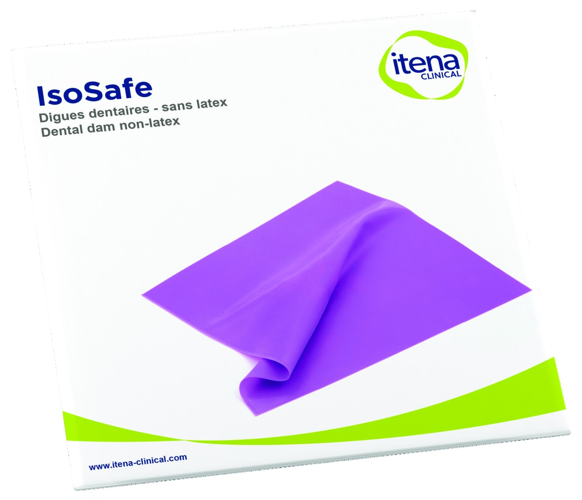 Digue sans latex violette ISOSAFE - Medium - 6x6 - ITENA Digue sans latex violette ISOSAFE - Medium - 6x6 - ITENA
