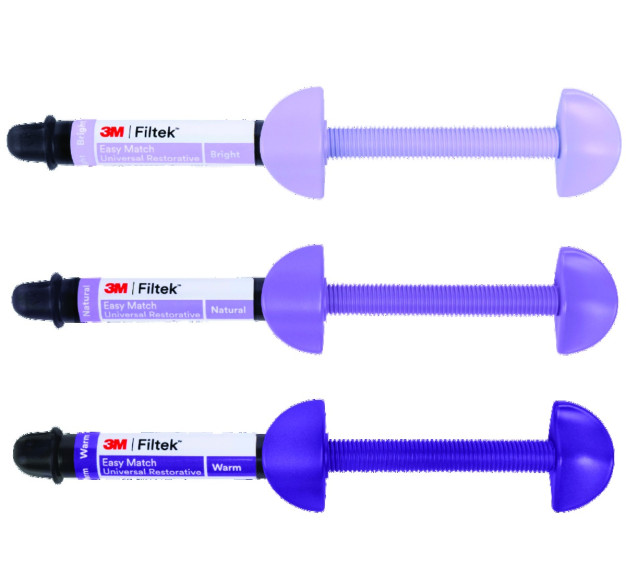 Filtek Easy Match Universal 3M - Kit d’essai, 6220K, 4 g, Seringue, 3/KT Filtek Easy Match Universal 3M - Kit d’essai, 6220K, 4 g, Seringue, 3/KT