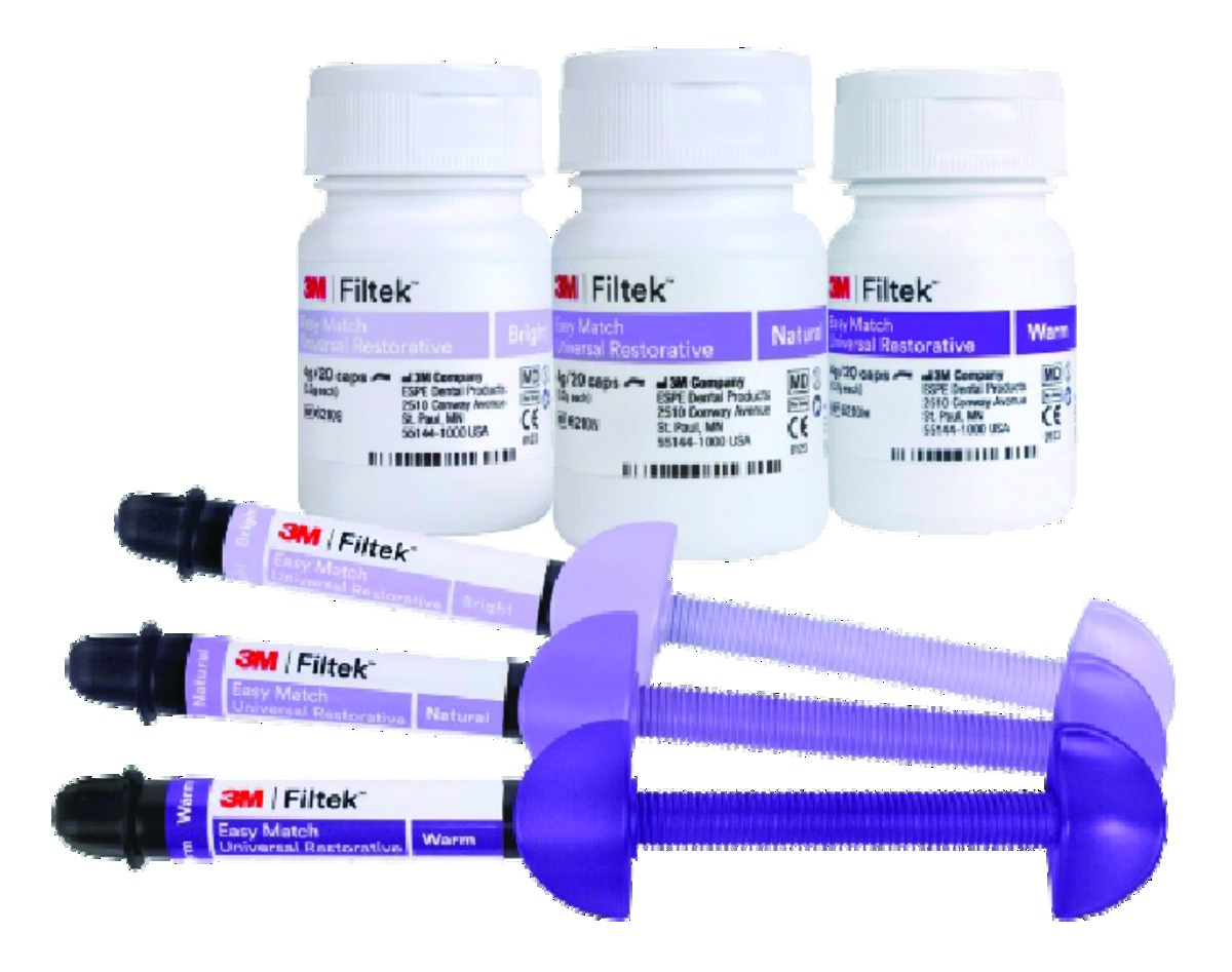 FilteK Easy Match Universal 3M - Value Pack, 6220, Naturelle, 4 g, Seringue, 5/BAG FilteK Easy Match Universal 3M - Value Pack, 6220, Naturelle, 4 g, Seringue, 5/BAG