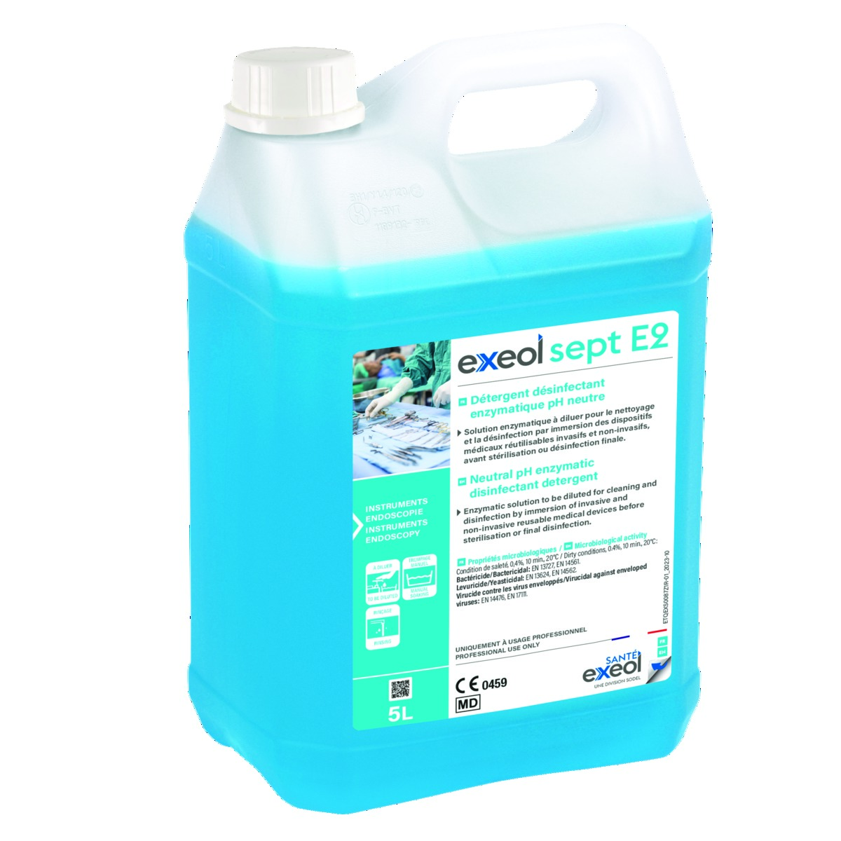 Sept E2 - Bidon de 5L - EXEOL Sept E2 - Bidon de 5L - EXEOL