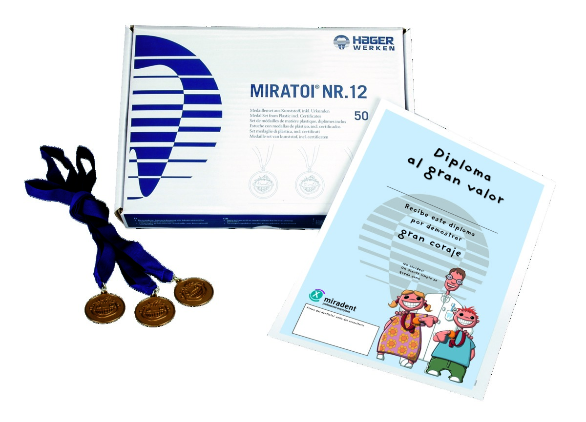 Médailles et diplômes - 50 unités - Miratoi 12 - HAGER ET WERKEN Médailles et diplômes - 50 unités - Miratoi 12 - HAGER ET WERKEN
