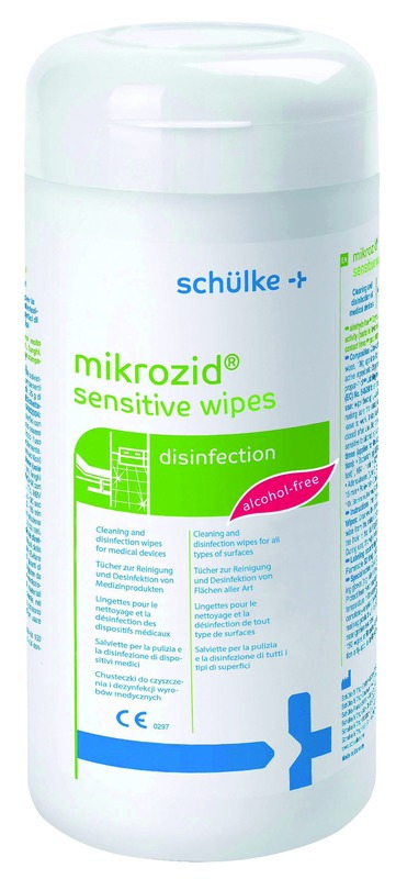 Mikrozid® sensitive wipes SCHÜLKE - Boîte de 120 lingettes Mikrozid® sensitive wipes SCHÜLKE - Boîte de 120 lingettes
