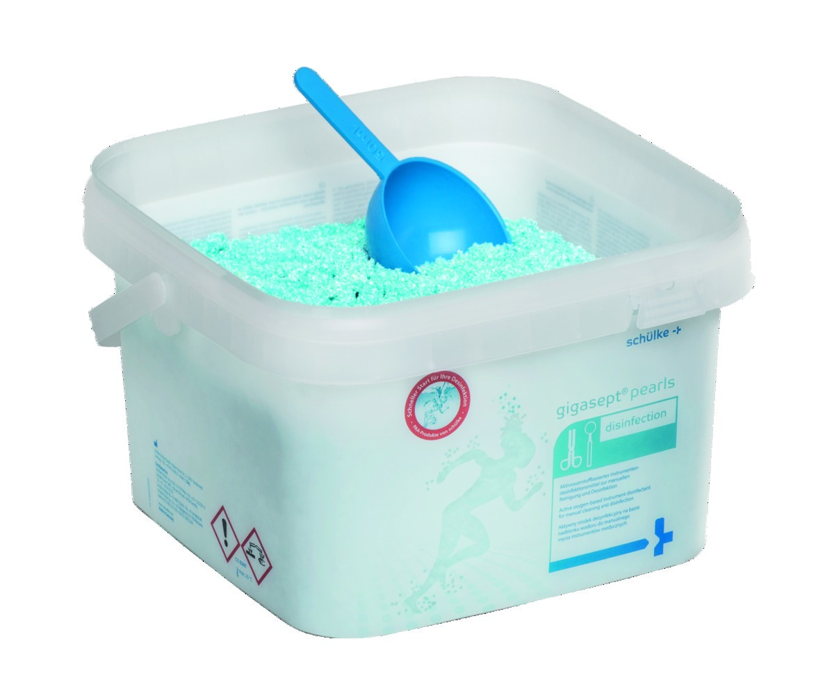 Gigasept® pearls SCHÜLKE - Seau de 1,5 kg Gigasept® pearls SCHÜLKE - Seau de 1,5 kg
