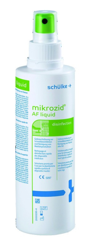 MIKROZID AF LIQUIDE SPRAY 250ML 109160     SCHULKE MIKROZID AF LIQUIDE SPRAY 250ML 109160     SCHULKE
