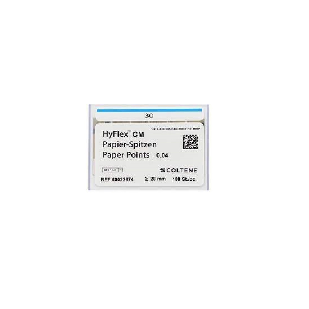 POINTES DE PAPIER HYFLEX CM 30/.04 (20) ROEKO POINTES DE PAPIER HYFLEX CM 30/.04 (20) ROEKO