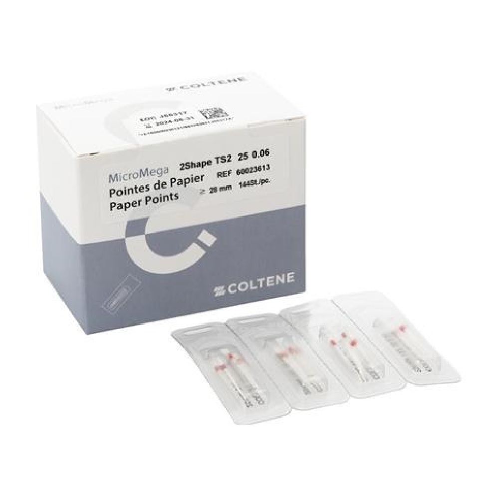 POINTES PAPIER 2SHAPE F40 40/.04 CP (144)MICROMEGA POINTES PAPIER 2SHAPE F40 40/.04 CP (144)MICROMEGA