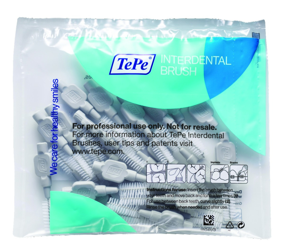 Brossettes Interdentaires Gris 1.3mm (25) TePe Brossettes Interdentaires Gris 1.3mm (25) TePe