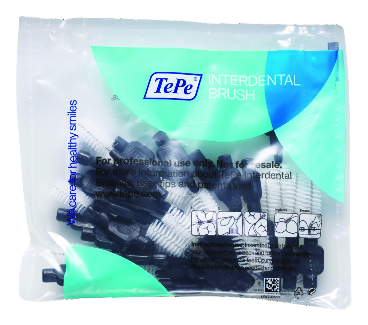 Brossettes Interdentaires Noir 1.5mm (25) TePe Brossettes Interdentaires Noir 1.5mm (25) TePe