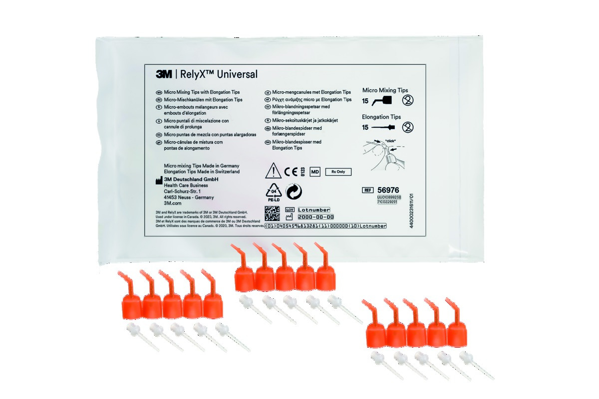 Relyx Universal 3M - embouts de mélange et intra-oraux Relyx Universal 3M - embouts de mélange et intra-oraux