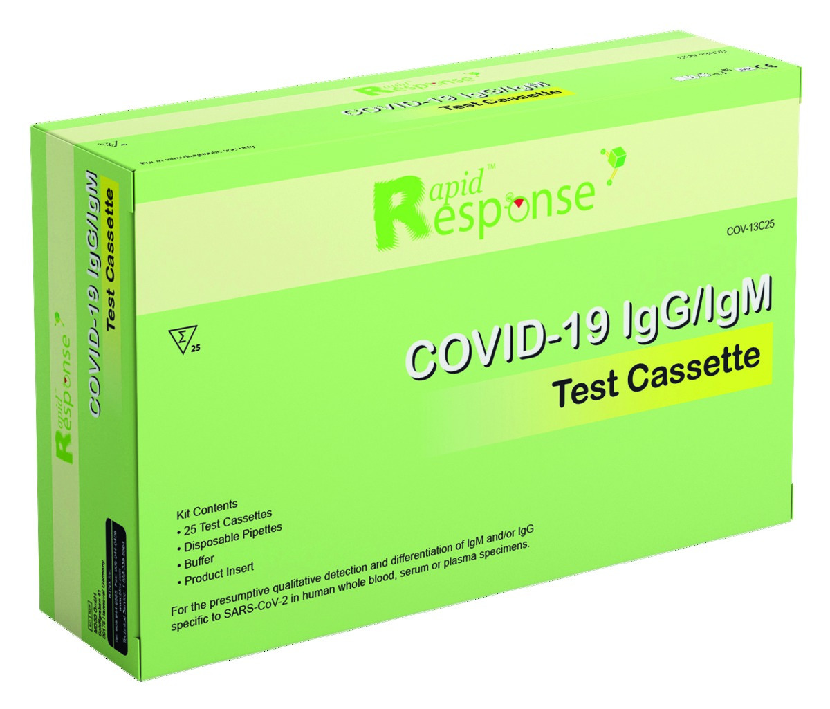 Test Rapide Response BTNX x25 cassettes Test Rapide Response BTNX x25 cassettes