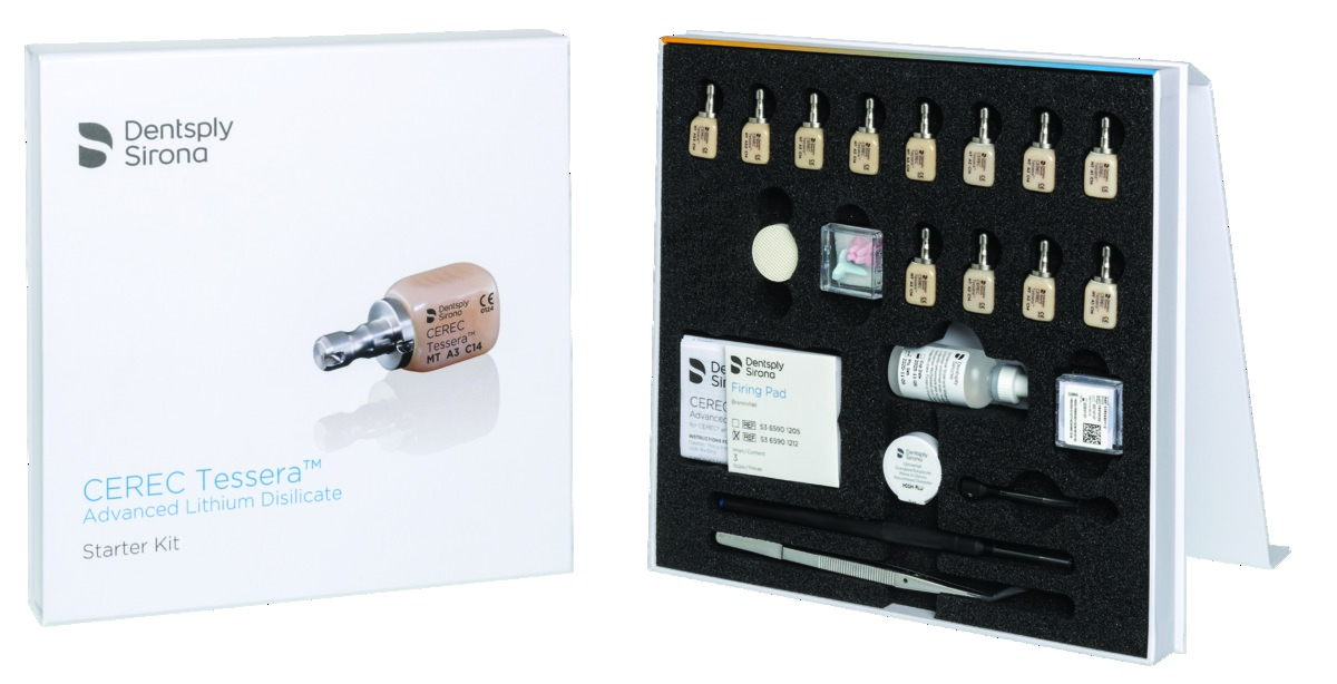 Blocs CEREC TESSERA Kit de démarrage Dentsply Sirona Blocs CEREC TESSERA Kit de démarrage Dentsply Sirona