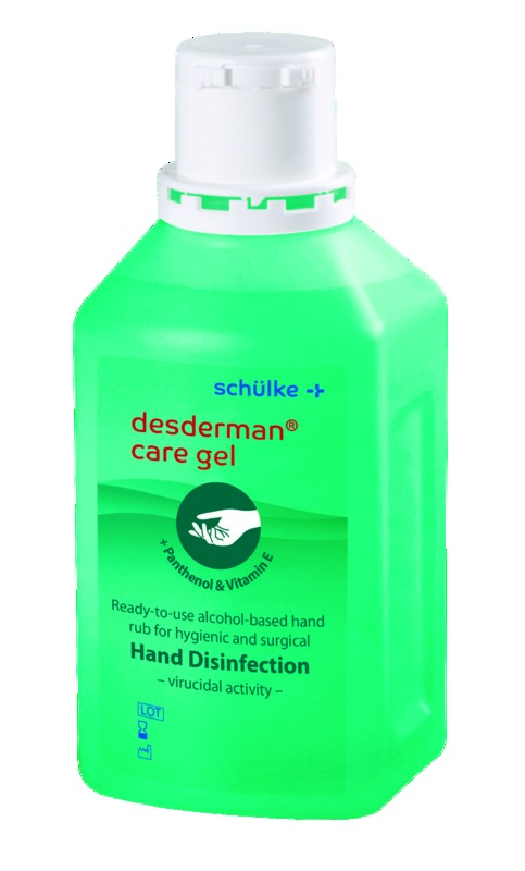 Solution hydroalcoolique Desderman Care Gel 500ml Schulke Solution hydroalcoolique Desderman Care Gel 500ml Schulke