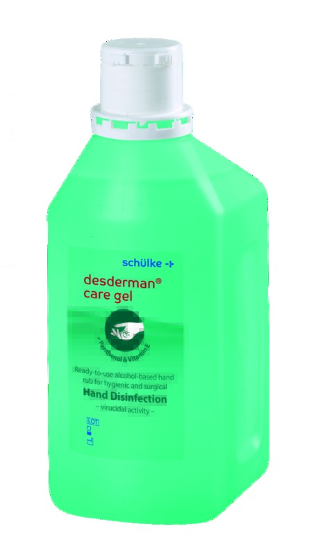 Solution hydroalcoolique Desderman Care Gel 1L Schulke Solution hydroalcoolique Desderman Care Gel 1L Schulke