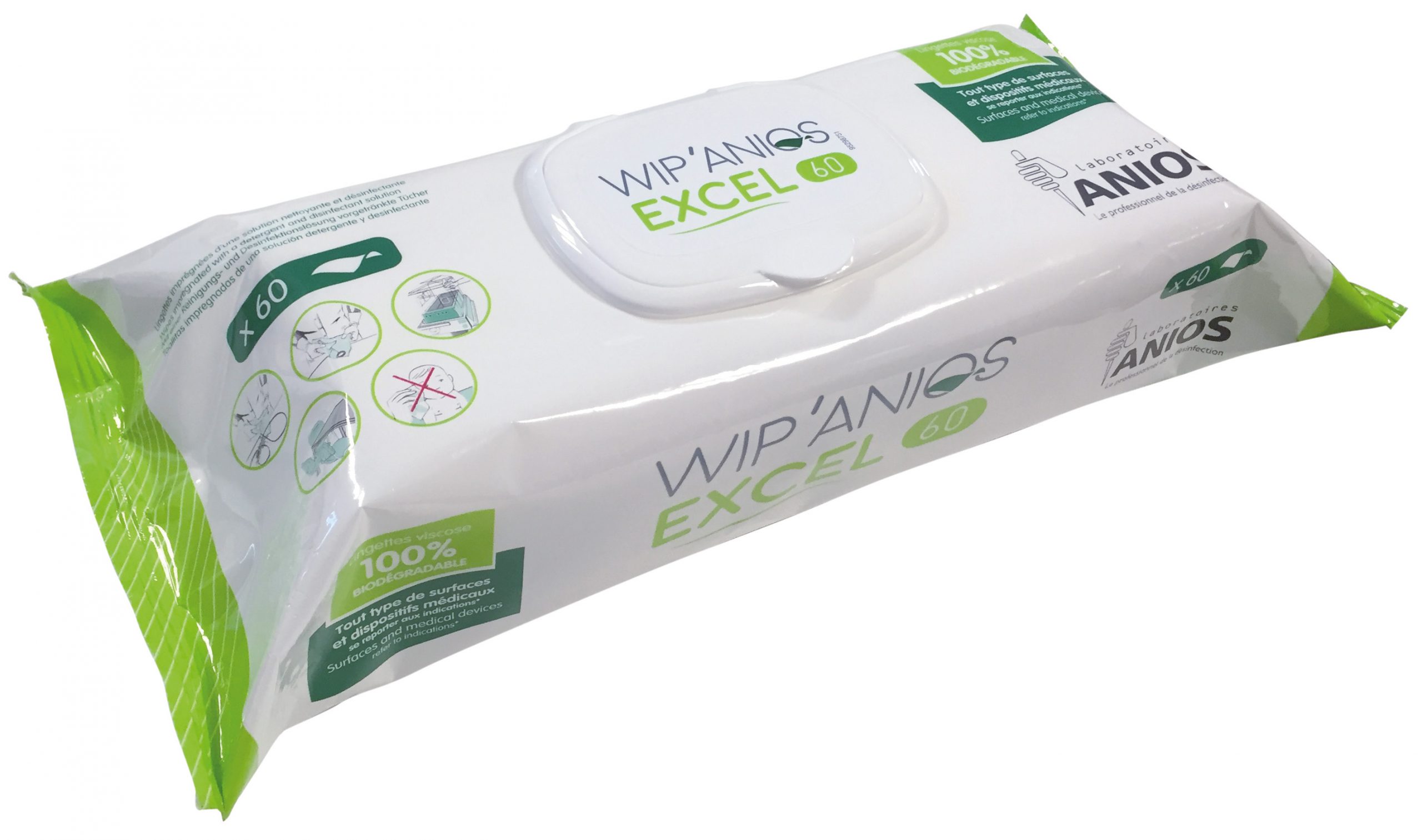 WIP ANIOS EXCEL - pop-up de 100 lingettes ANIOS WIP ANIOS EXCEL - pop-up de 100 lingettes ANIOS