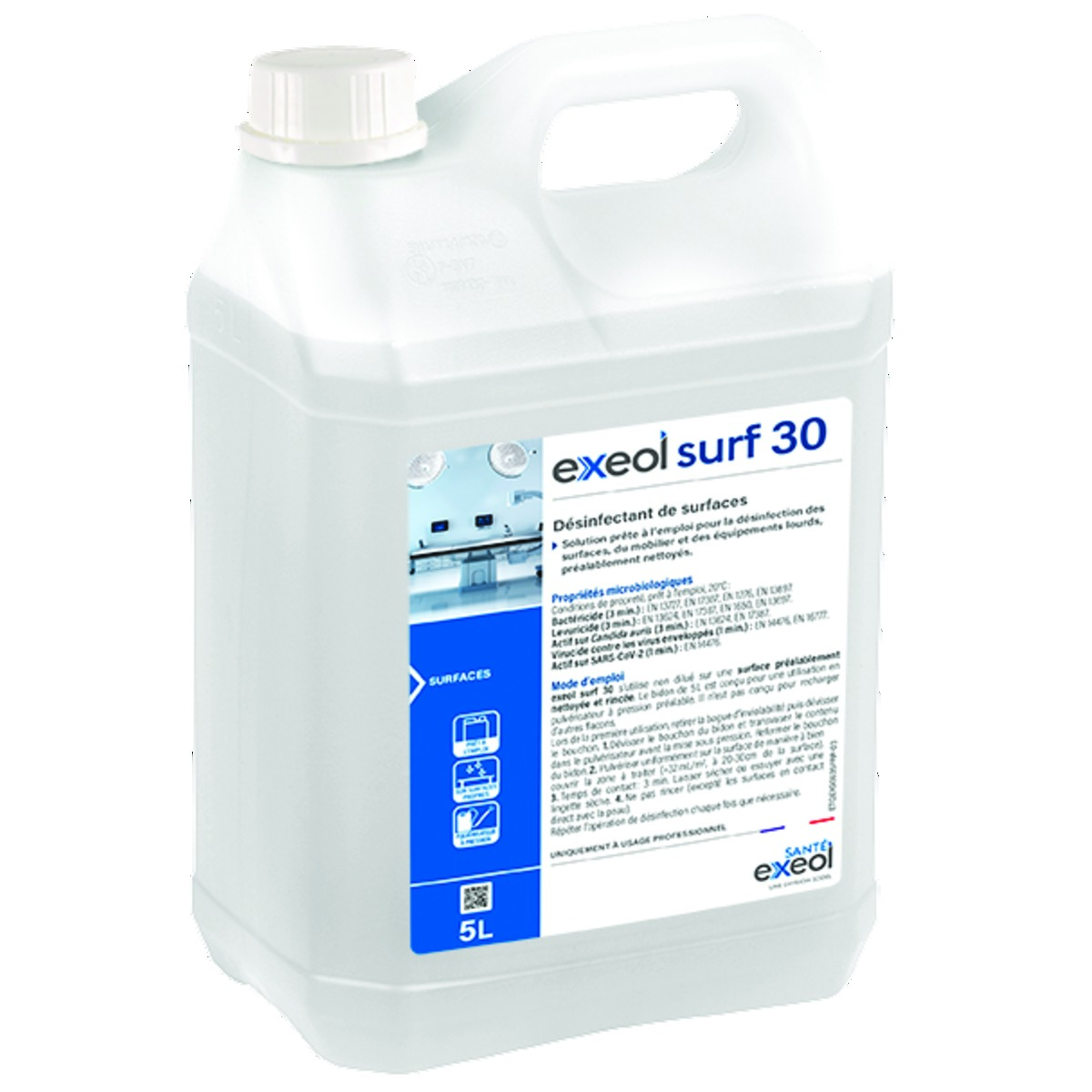 Exeol Surf 30 - Bidon 5L - (4) Exeol Surf 30 - Bidon 5L - (4)