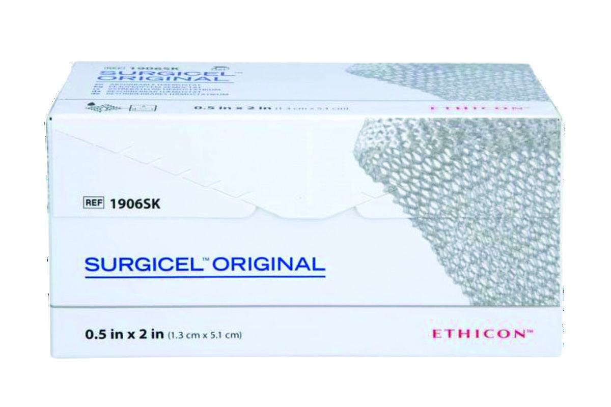 Surgicel original 5 x 1,25 cm - boite de 10 - 1906SK - ETHICON 