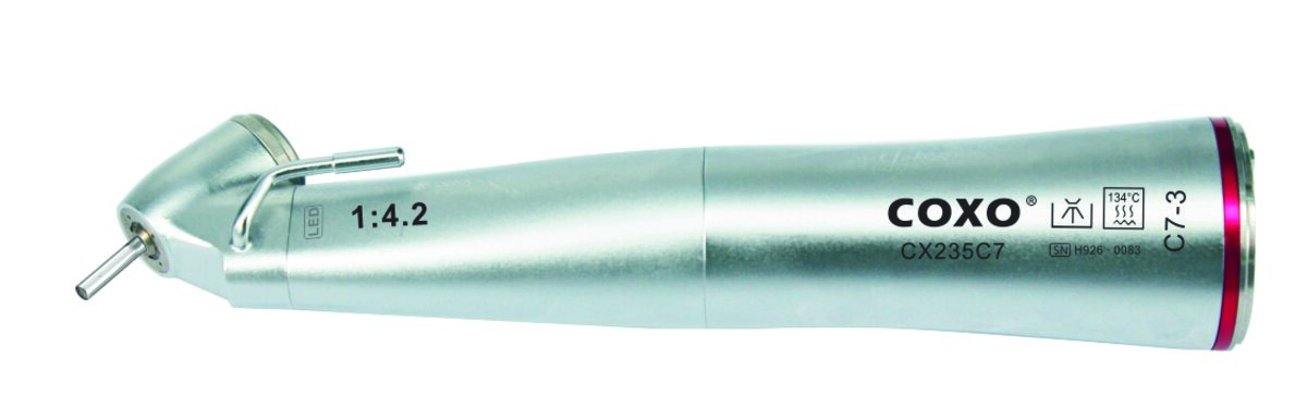 Contre-angle - Rouge - Tête anglée - Spray externe - CX235 C7-3S - COXO