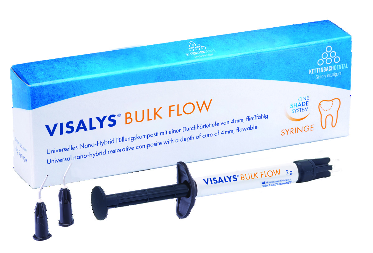 Visalys Bulk flow 1 seringue 2g + 5 embouts - 15064 - KETTENBACH 