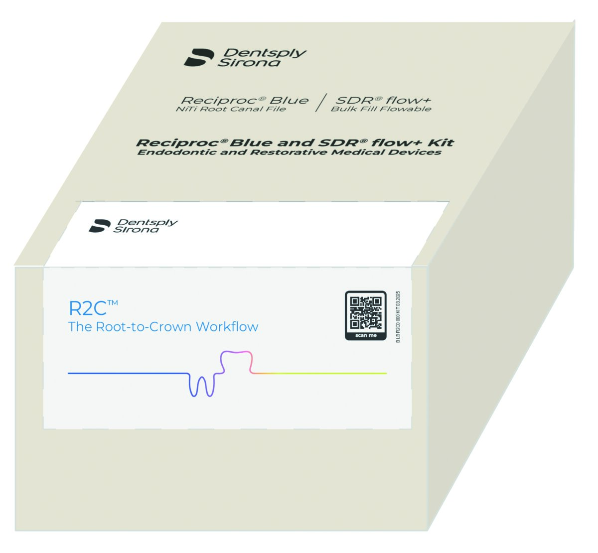 Kit Reciproc Blue + SDR Flow - Dentsply Sirona