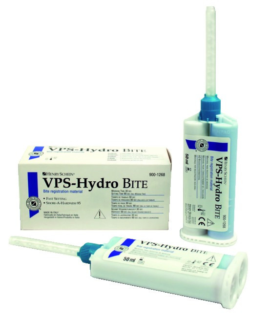 VPS Hydro Bite HENRY SCHEIN - Le lot de 2 cartouches 50 ml VPS Hydro Bite HENRY SCHEIN - Le lot de 2 cartouches 50 ml