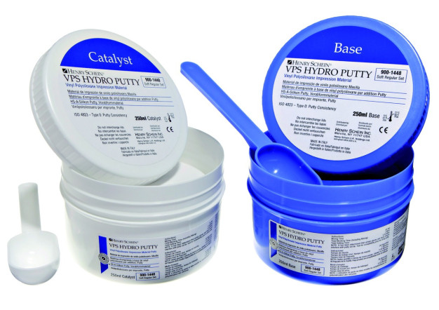VPS Hydro Putty HENRY SCHEIN - Soft Regular Putty - Boîte de 800g/500ml  VPS Hydro Putty HENRY SCHEIN - Soft Regular Putty - Boîte de 800g/500ml