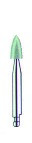 Kit de polissage pour amalgame HENRY SCHEIN - Vert - 0654 RA - Boîte de 12 Kit de polissage pour amalgame HENRY SCHEIN - Vert - 0654 RA - Boîte de 12