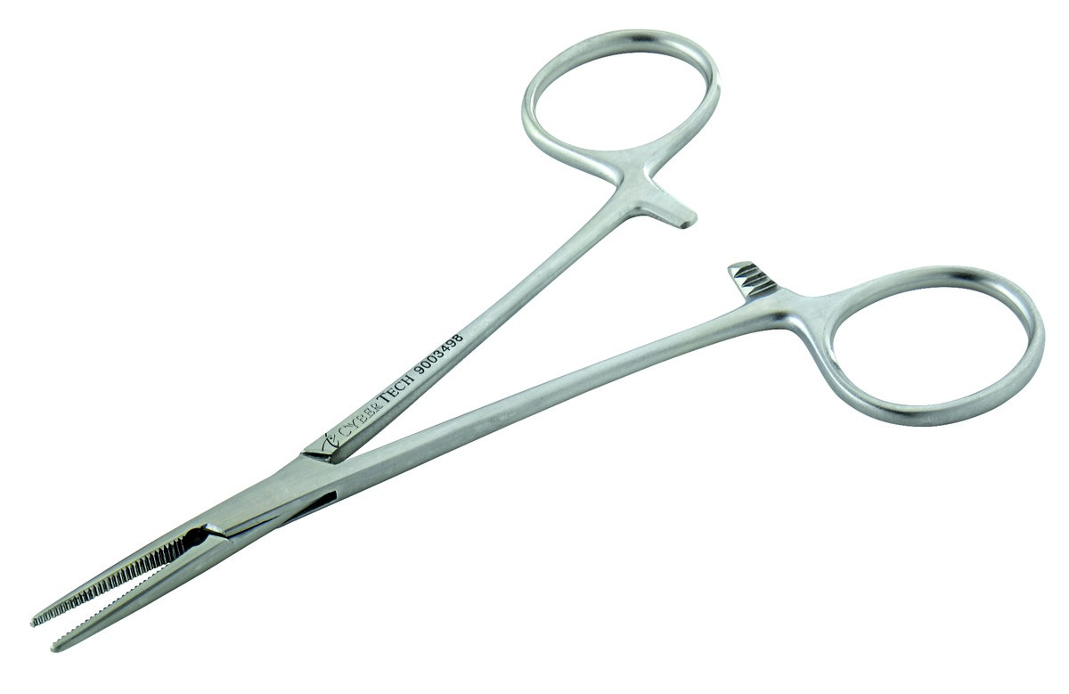 Pince Hémostatique CYBERTECH - droite 12,5cm Pince Hémostatique CYBERTECH - droite 12,5cm
