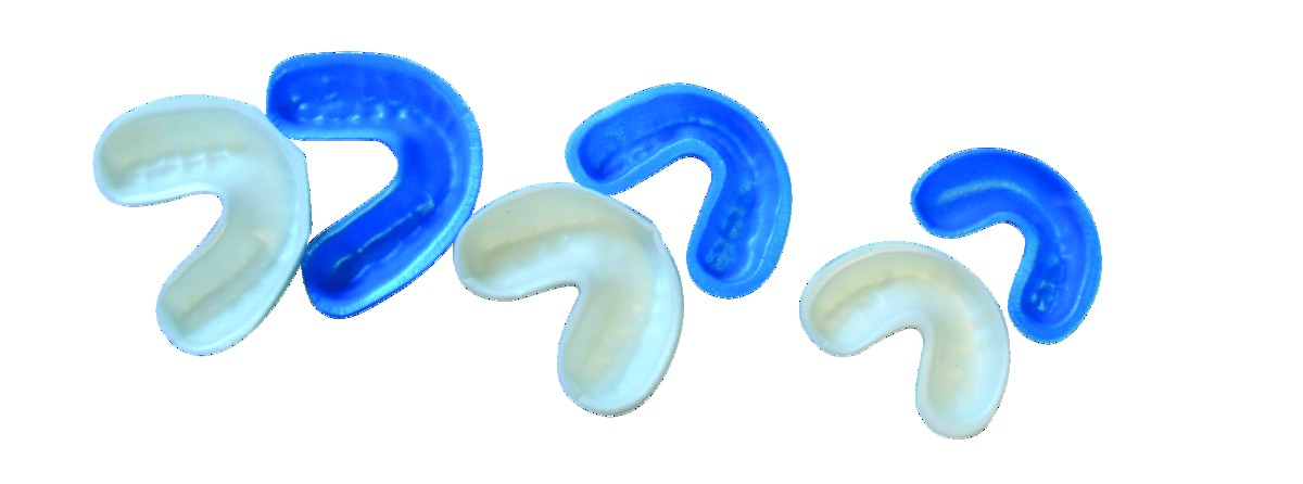 Acclean Gouttières fluorées Small - Haut (50 blancs) et Bas (50 bleus) HENRY SCHEIN Acclean Gouttières fluorées Small - Haut (50 blancs) et Bas (50 bleus) HENRY SCHEIN