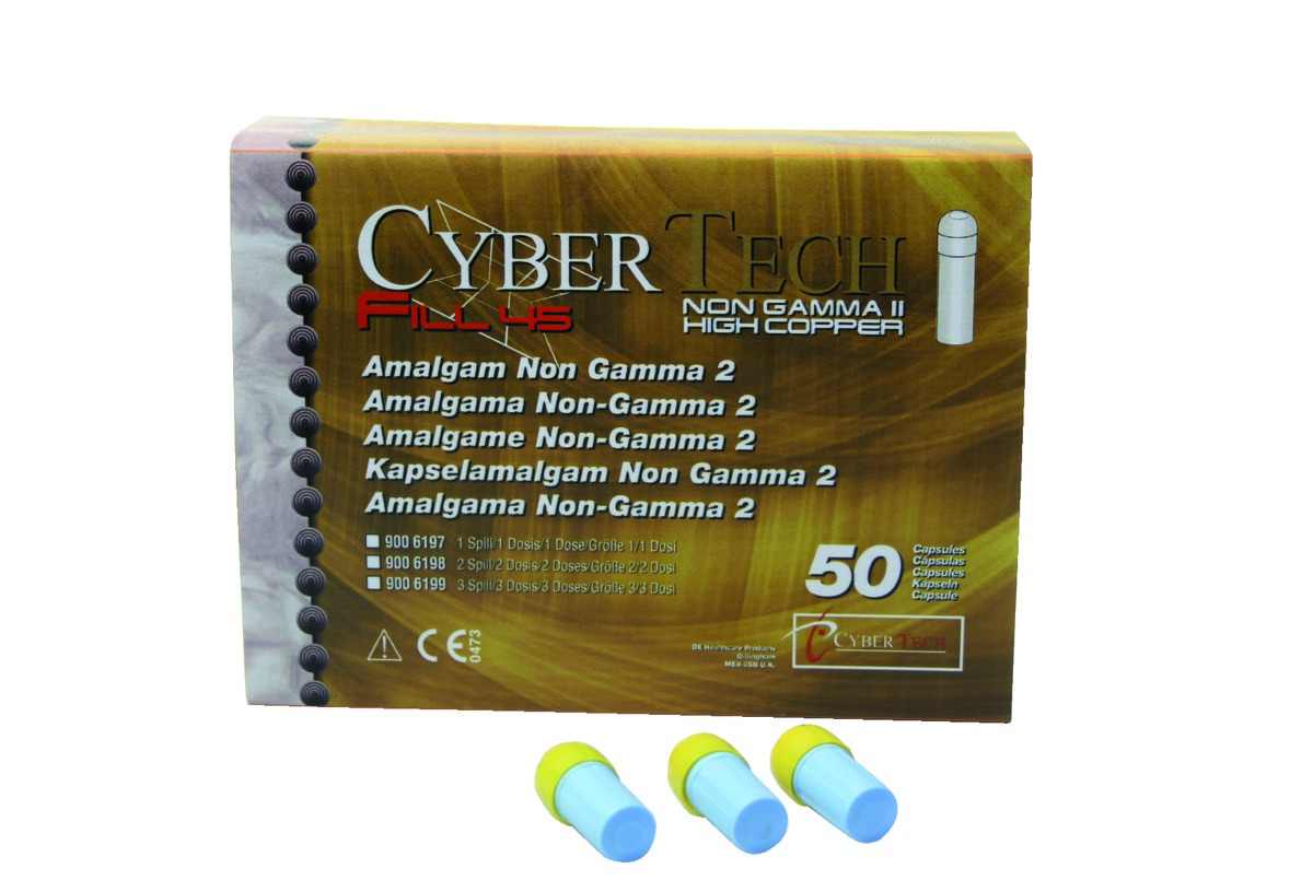 Amalgame Cyberfill 69 CYBERTECH - n°2 - Boîte de 50 Amalgame Cyberfill 69 CYBERTECH - n°2 - Boîte de 50