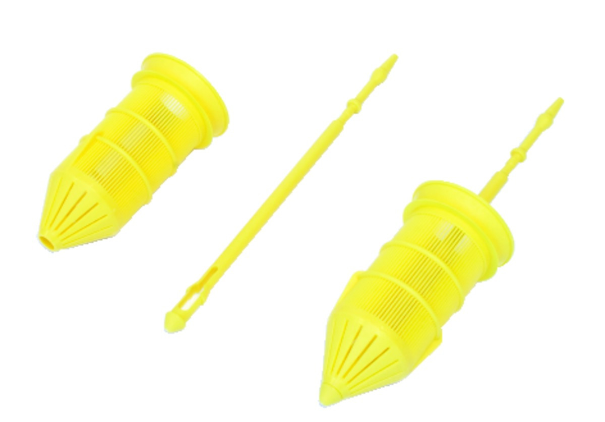 Filtres jaunes jetables HENRY SCHEIN - Lot de 12 Filtres jaunes jetables HENRY SCHEIN - Lot de 12