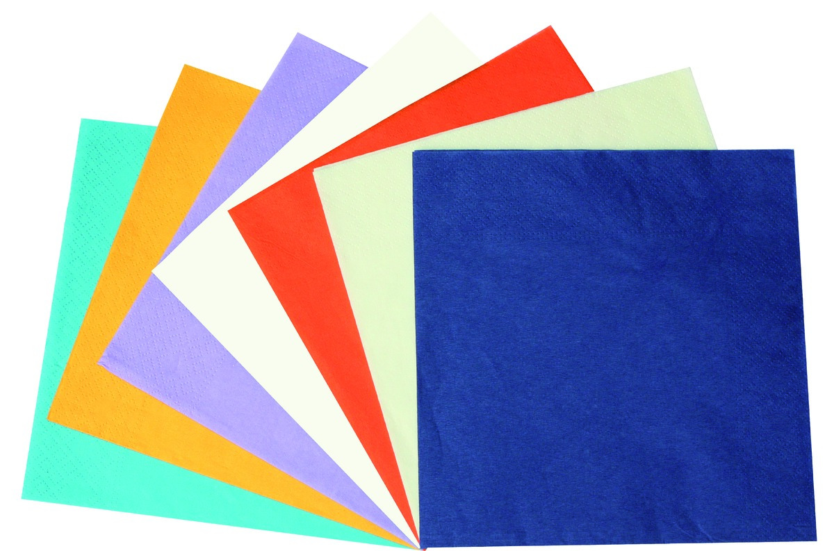 Serviettes CYBERTECH - 3 Plis Bleu Fonce 33x33cm - Lot de 50 Serviettes CYBERTECH - 3 Plis Bleu Fonce 33x33cm - Lot de 50