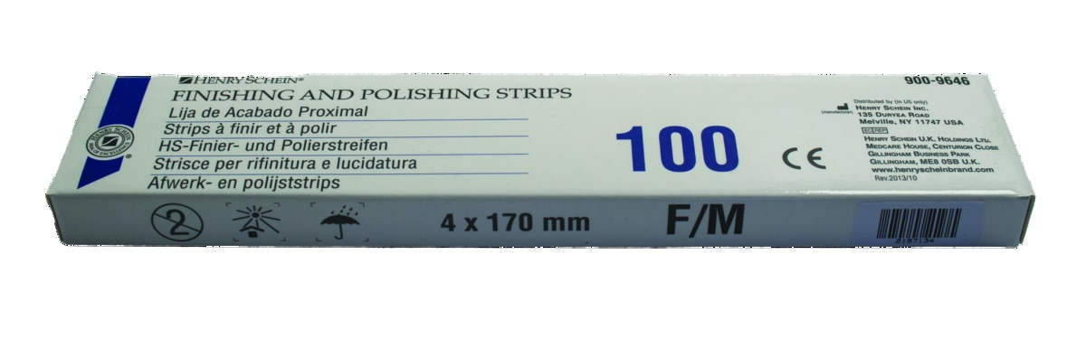 Strips A Polir Et A Finir 4X170Mm (100) Schein Strips A Polir Et A Finir 4X170Mm (100) Schein