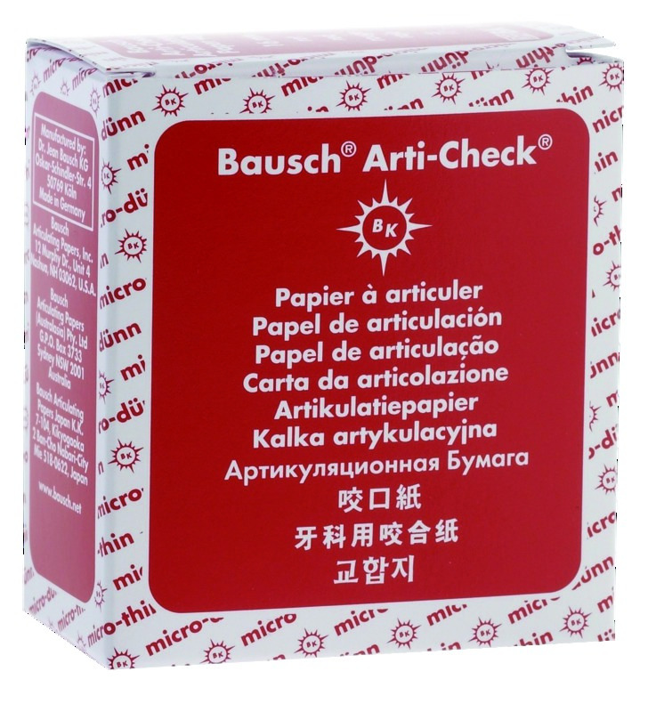 Arti-Check Micromince 40µ BAUSCH - BK14 - rouge - Rouleau de 15m Arti-Check Micromince 40µ BAUSCH - BK14 - rouge - Rouleau de 15m