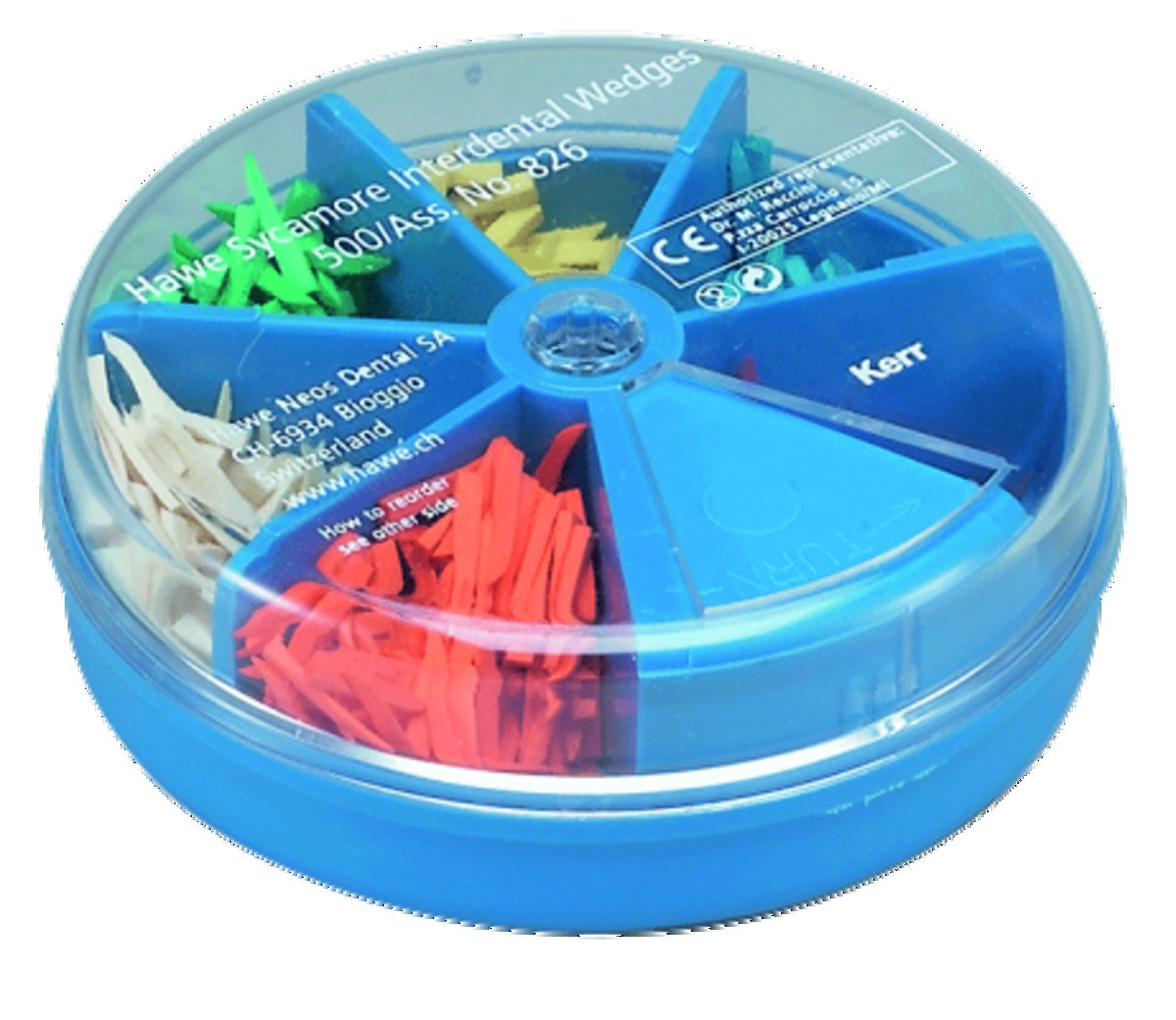 Coins Interdentaires KERR - distributeur de 500 assortis Coins Interdentaires KERR - distributeur de 500 assortis