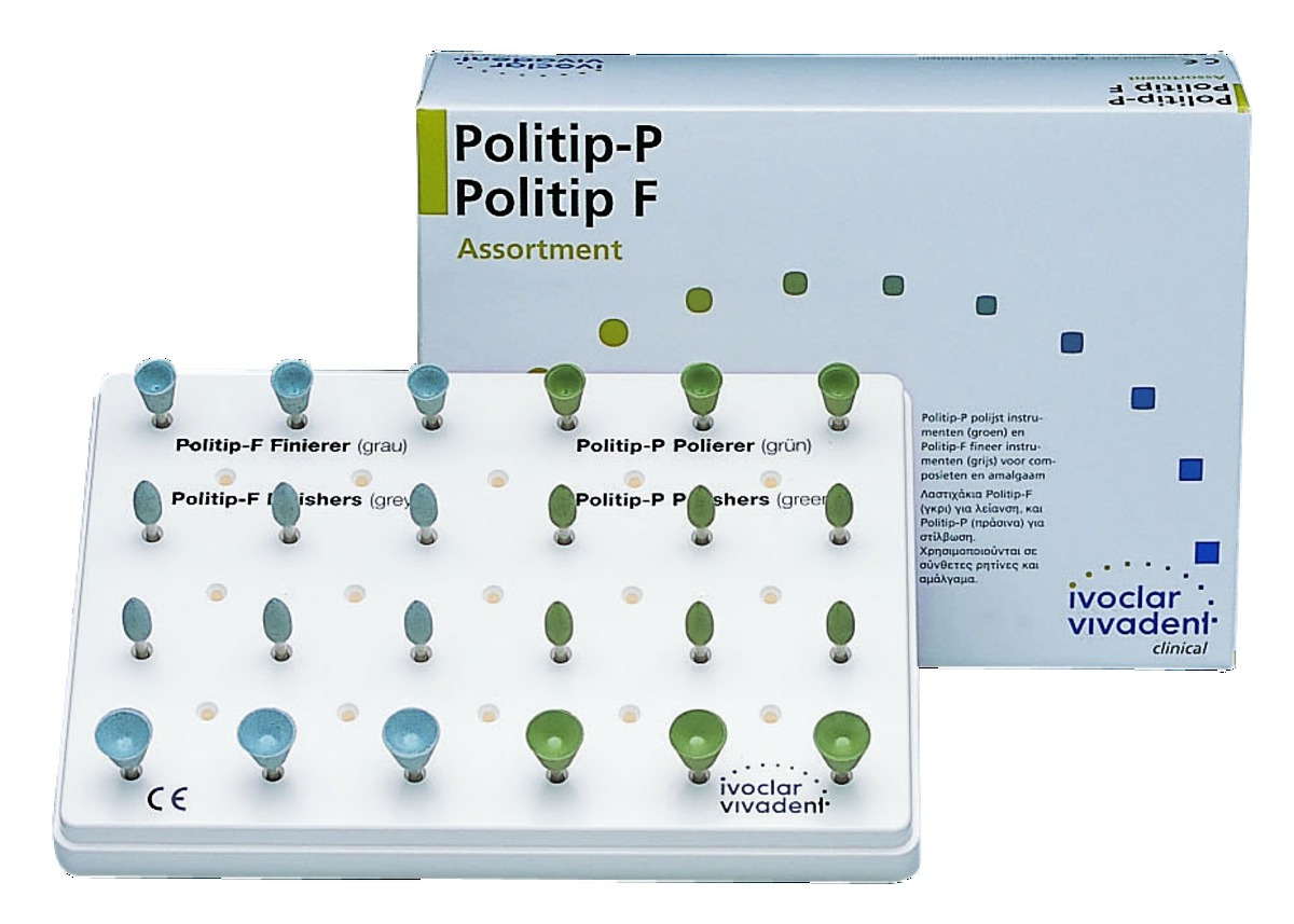 Politip IVOCLAR VIVADENT - Verte - Cupule Fine - A Polir - Boîte de 6 Politip IVOCLAR VIVADENT - Verte - Cupule Fine - A Polir - Boîte de 6