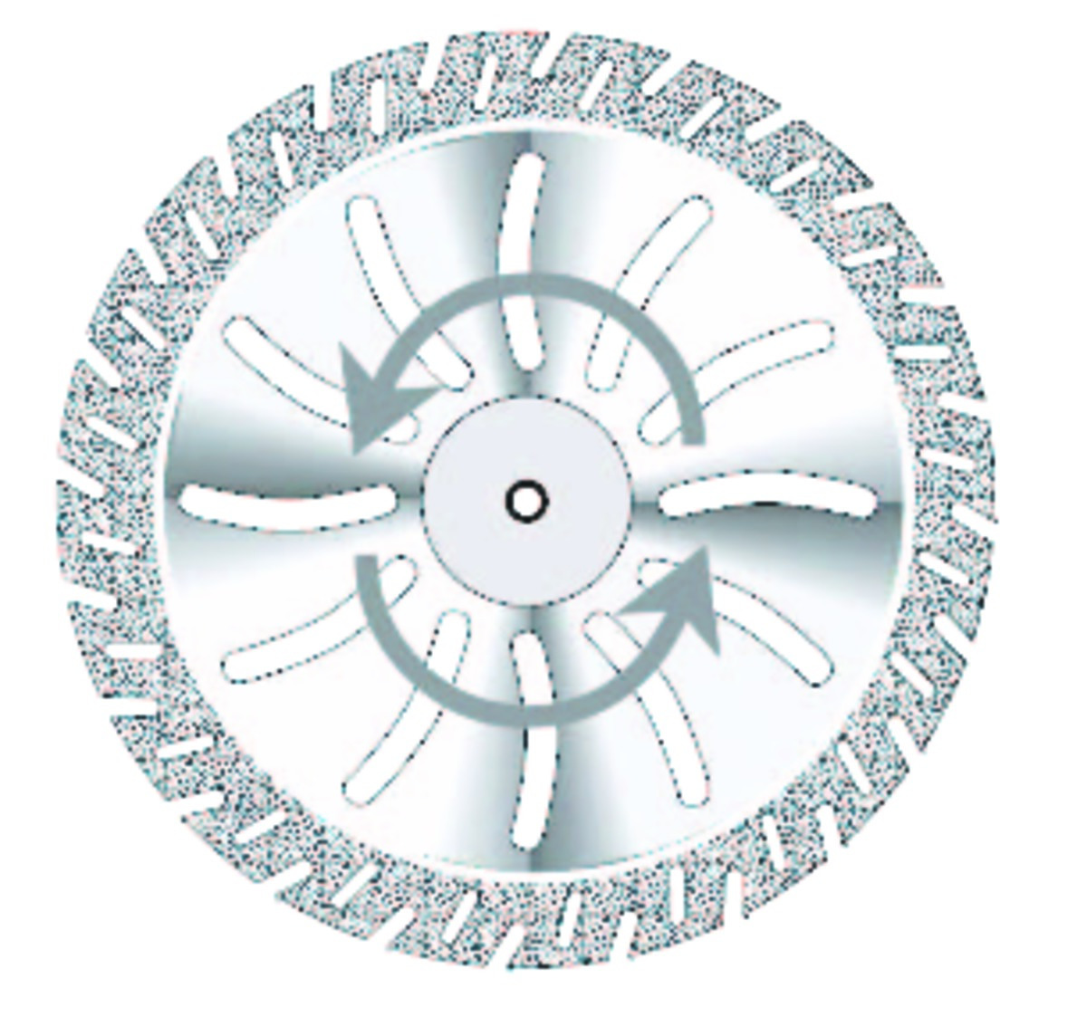 Disque diamanté Flex EDENTA - 365 524 450 - Le disque