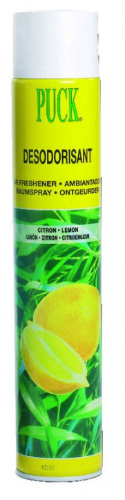 Bombe désodorisante géante PUCK - La bombe de 750 ml - Citron Bombe désodorisante géante PUCK - La bombe de 750 ml - Citron