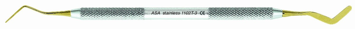 Spatule de bouche Heidemann ASA DENTAL - Titane - n°3 Spatule de bouche Heidemann ASA DENTAL - Titane - n°3
