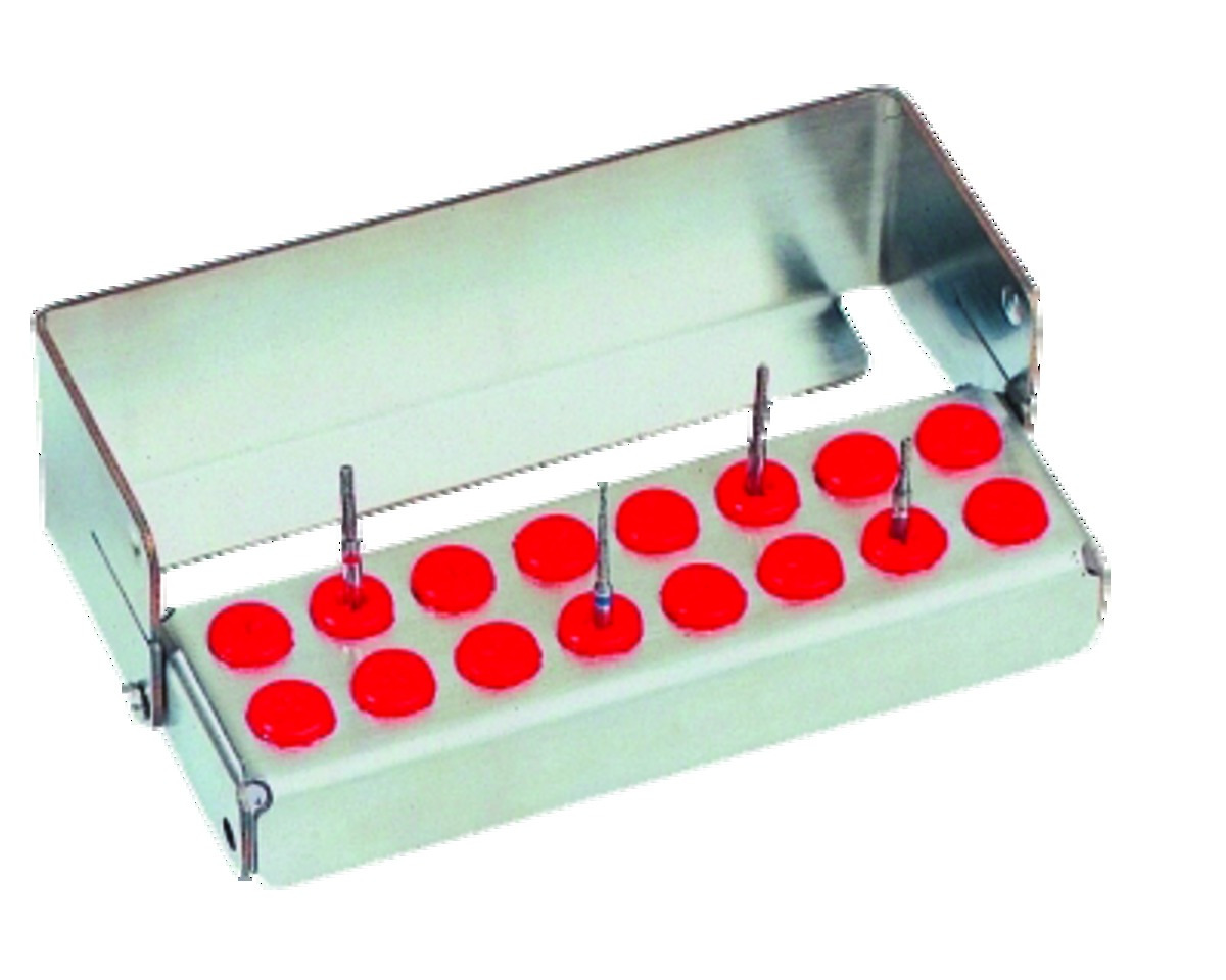 Porte-fraises Plug'in NICRHOMINOX - 16 perforations - Rouge Porte-fraises Plug'in NICRHOMINOX - 16 perforations - Rouge