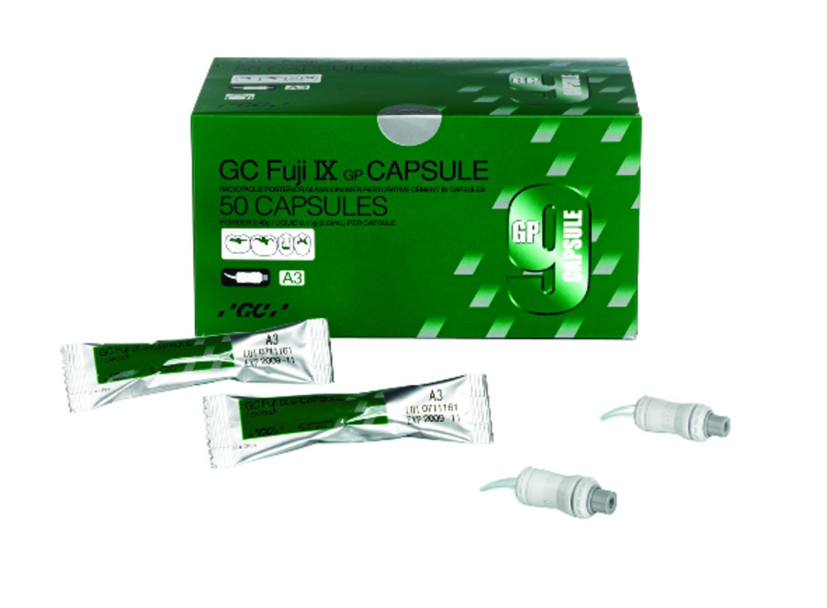 Fuji-IX GP GC - A3,5 - capsules - Boîte de 50 Fuji-IX GP GC - A3,5 - capsules - Boîte de 50