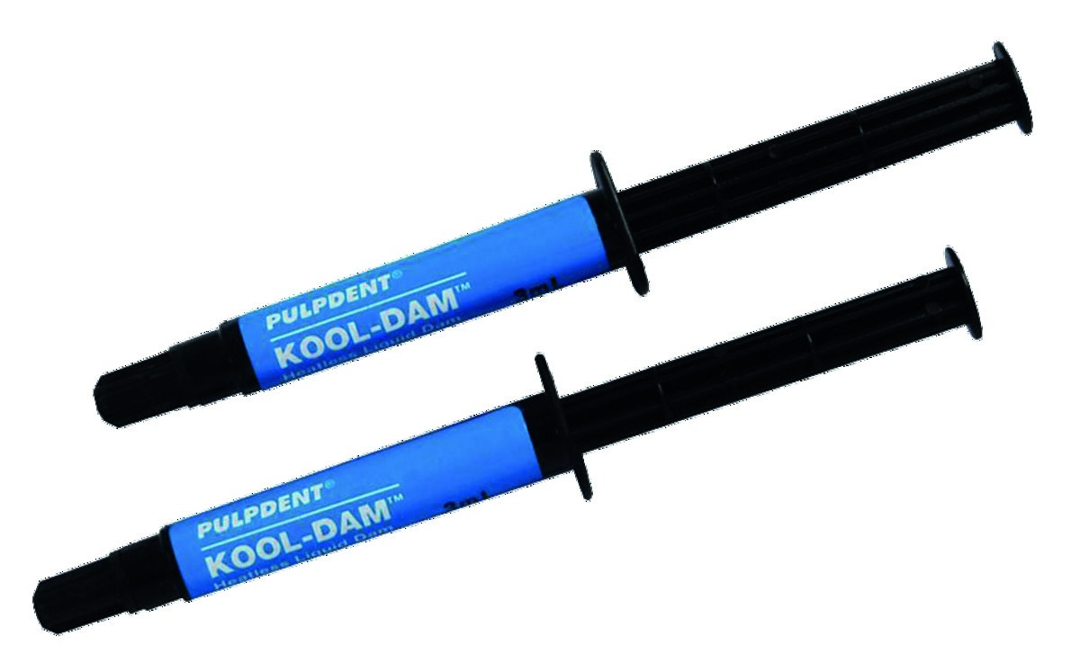 Kool Dam PULPDENT - Kit 2x3ml + 20 embouts Kool Dam PULPDENT - Kit 2x3ml + 20 embouts