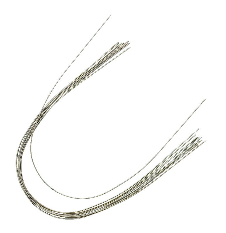 Arc forme naturelle acier MASEL - Rond inférieur - 0,016 - Sachet de 50 Arc forme naturelle acier MASEL - Rond inférieur - 0,016 - Sachet de 50
