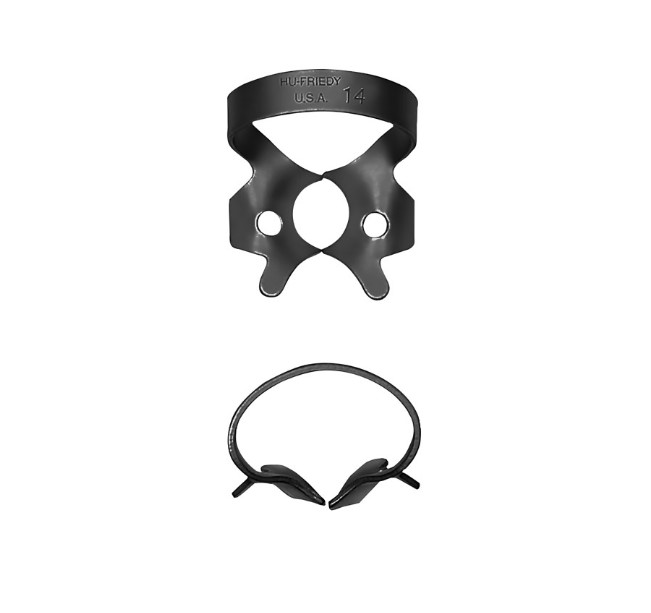 Crampon à digue 14 HU FRIEDY - Black line RDCM14X Crampon à digue 14 HU FRIEDY - Black line RDCM14X