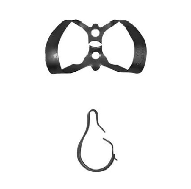 Crampon à digue 9 HU FRIEDY - Black line RDCM9X  Crampon à digue 9 HU FRIEDY - Black line RDCM9X