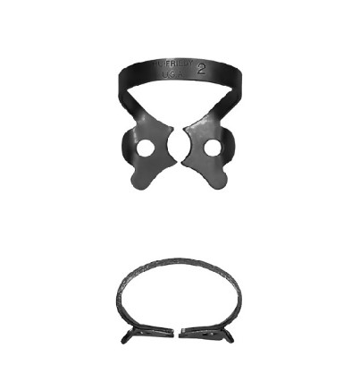 Crampon à digue 2 HU FRIEDY - Black line RDCM2X Crampon à digue 2 HU FRIEDY - Black line RDCM2X
