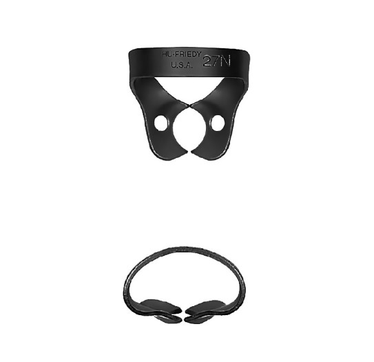 Crampon à digue 2-G HU FRIEDY - Black line RDCM27NX  Crampon à digue 2-G HU FRIEDY - Black line RDCM27NX